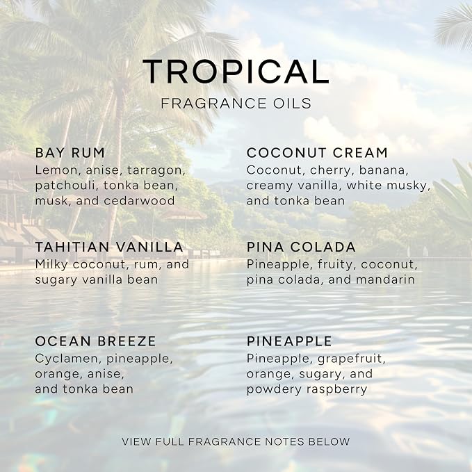 Eternal Essence Oils Tropical Set of 6 Premium Fragrance Oils - Image 2