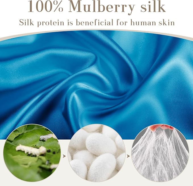 SECZIPE 100% Mulberry Silk Sleep Mask Eye Mask - Image 3