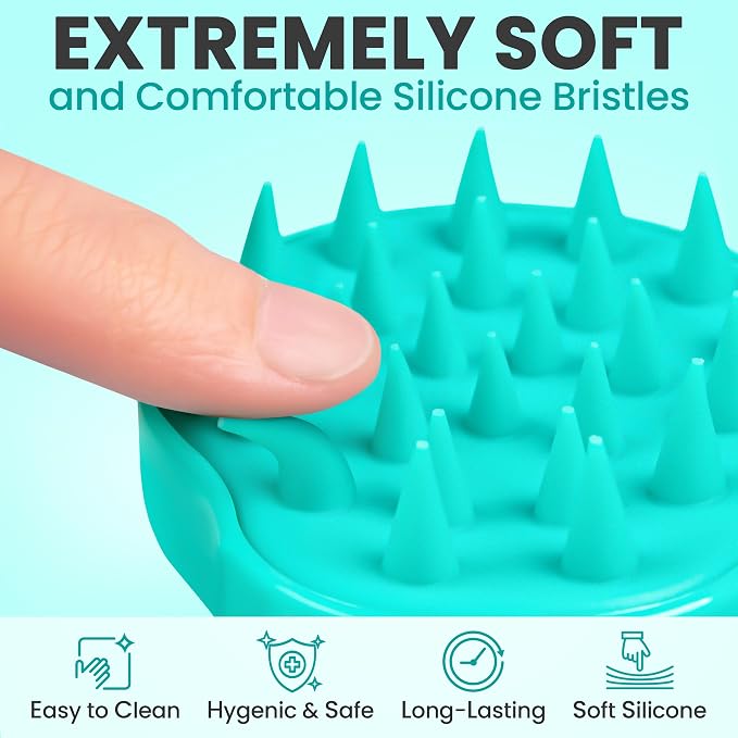 RELAXXO Scalp Massager Hair Growth – Exfoliator & Hair Scrubber - Image 4