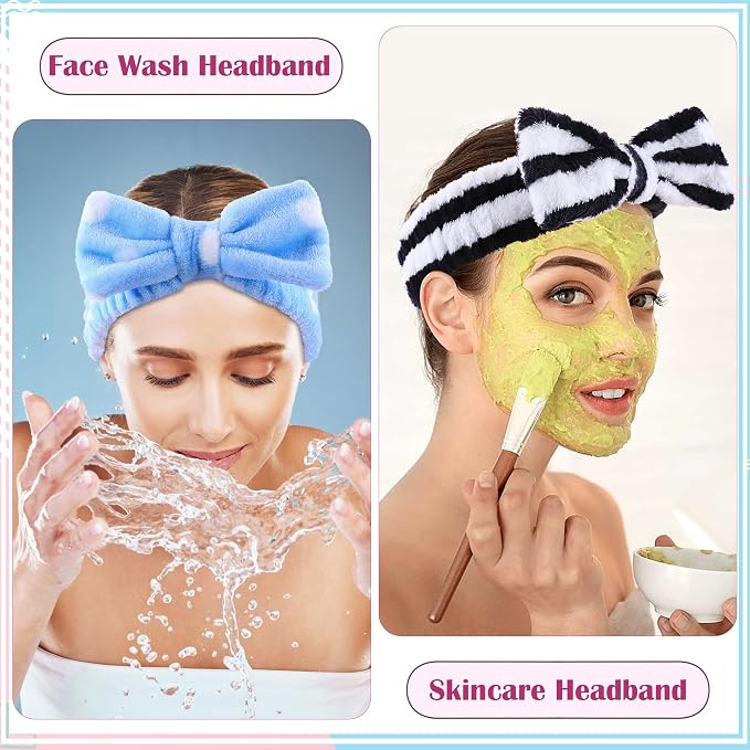 WSYUB Skincare Headband, Spa&Makeup Headbands - Image 4