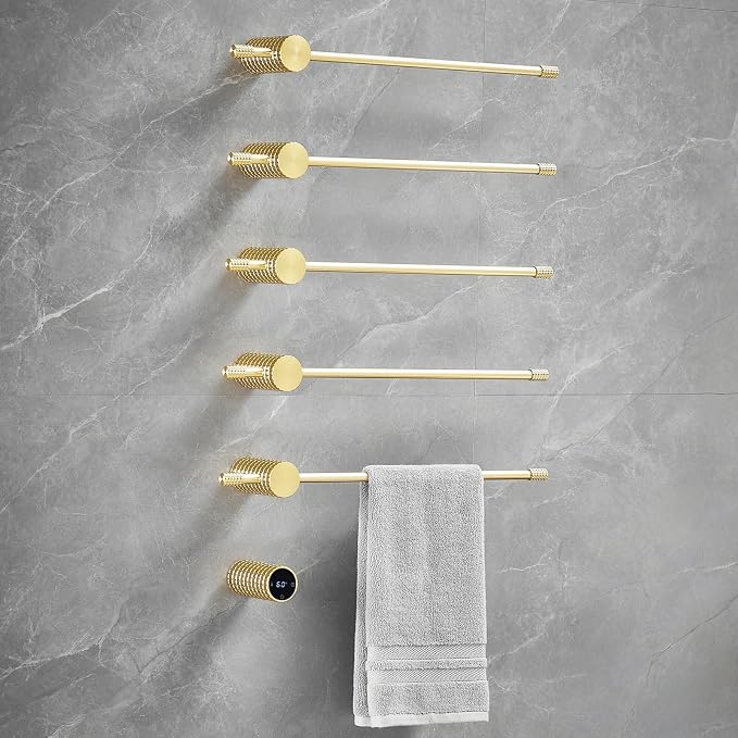 Towel Warmer Rack, Heated Towel Rack by WarmthstartswithVerida