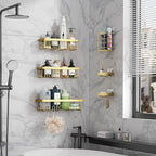 Veken Adhesive Shower Caddy 6-Pack, Gifts - Image 4