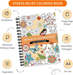 Adult Coloring Book Set, Spiral Bound Coloring Books - Image 7