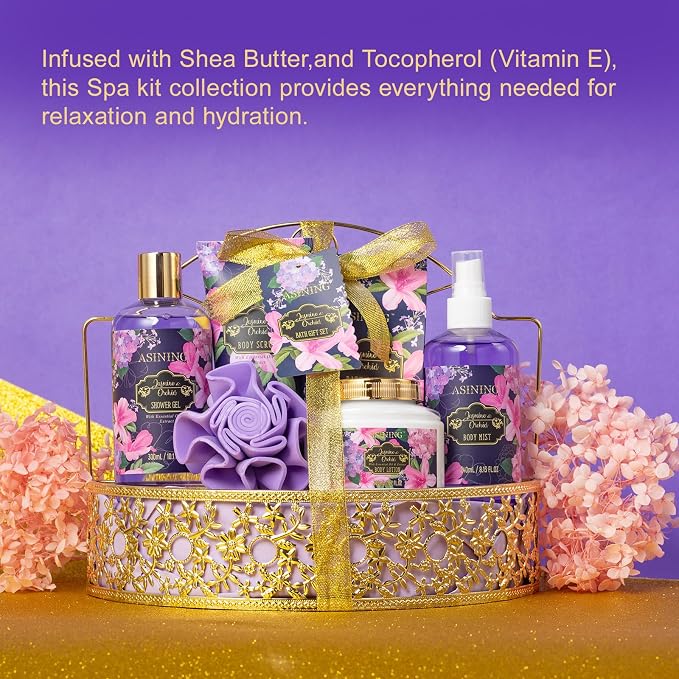 Beauty Kits for Women, Home Spa Baskets Bath Gifts, Bath Spa Kit for Women - Image 9