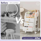 SWTYMIKI Rolling Makeup Organizer Cart - Image 9