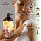 Dead Sea Collection Almond Vanilla Body Wash - Image 3