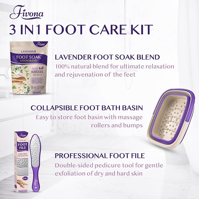 Fivona Foot Care Kit 3 in 1 - Image 2