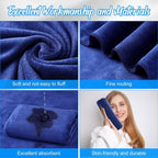 SmoothNovelty 16 Pack Microfiber Bath Towels Bulk 27'' x 60'' Oversized Beach - Image 3