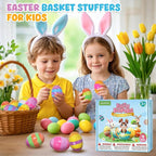 Qivatex Bath Bombs with Toys Inside, Easter Basket Stuffers, Natural & Organic - Image 2