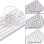 NiuYichee 2 PCS Water Absorbent diatomite Coasters, 12.2" x 5.5" Water - Image 4