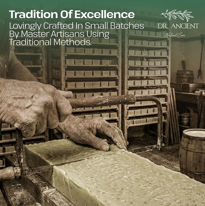 Dr.Ancient Aloe Vera Soap Bar, Organic Soap Bars Handcrafted the Traditional Way - Image 6
