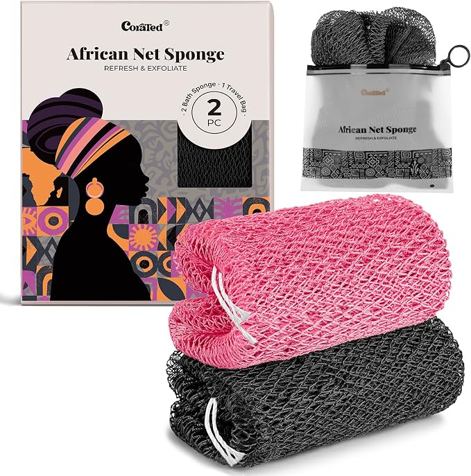 CORATED Authentic African Net Sponge by CORATED
