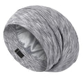 LULUSILK 100% Mulberry Silk Lined Sleep Cap, Adjustable Silk Hair Wrap by LULUSILK