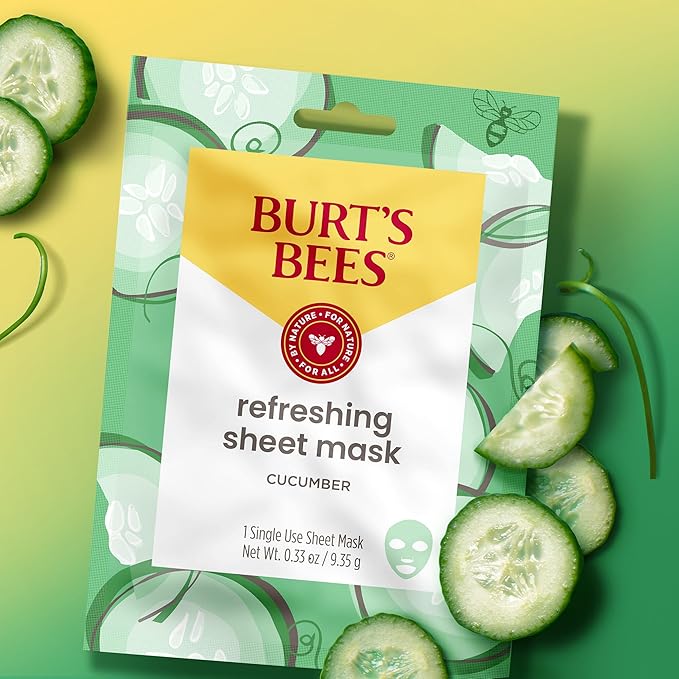 Burt's Bees Mothers Day Gifts, Face Mask Bundle Set, Hydrating Watermelon - Image 3