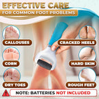Electric Foot Callus Remover Tool | Batteries Not Included – High-Speed Foot - Image 8