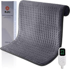 Extra Large Heating Pad for Back Pain Relief, 6 Heat Settings, Machine Washable by Kdti