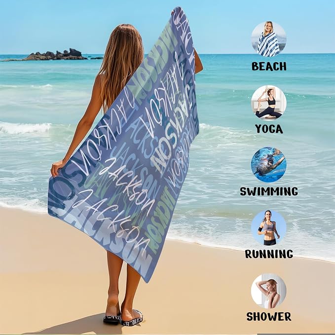 JML Personalized Beach Towel - Image 6