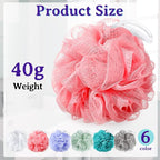 Umigy 36 Pcs Bath Sponge Shower 40g Loofahs Bulk Bath Luffas Exfoliating Body - Image 3