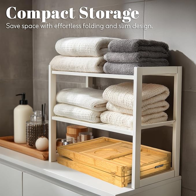 Home It Premium Foldable Bathtub Tray - Image 7