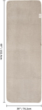 POLYTE 430 GSM Microfiber Oversize Quick Dry Lint Free Bath Towel, 60 x 30 in - Image 3
