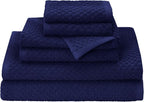 COTTON CRAFT Waffle 6 Piece Towel Set by COTTONCRAFT