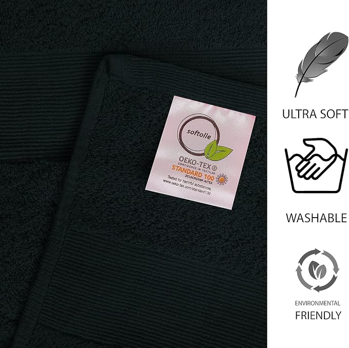 Softolle 100% Cotton Luxury Bath Sheets - Image 3