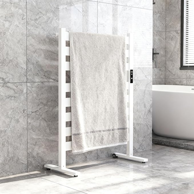 Verida Towel Warmer for Bathroom, Heated Towel Rack, Upgraded Extra-Wide - Image 2