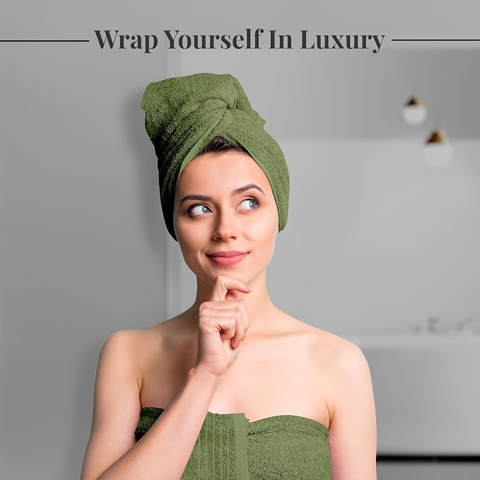 Tens Towels Pack of 4 Extra Large Bath Towels 30 x 60 Inches, 100% Cotton - Image 3