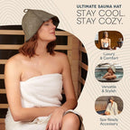 LifePro Wool Sauna Hat - Image 3
