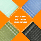 HAVLULAND Turkish Beach Towels, Oversized 40"x72" Turkish Bath Towel, Highly - Image 4