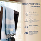 Cotton Turkish Beach Towel - Image 8