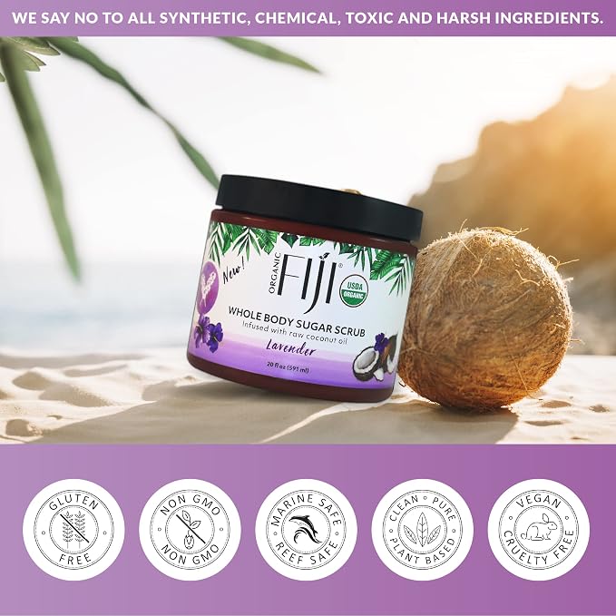 Organic Fiji Whole Body Scrub - Image 7
