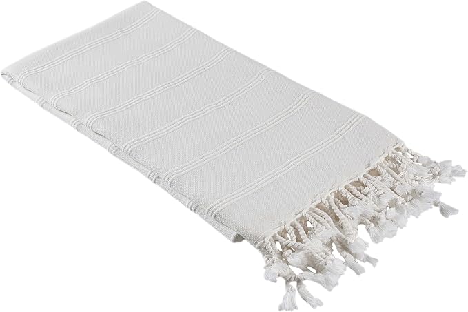 InfuseZen Stonewashed Turkish Bath & Beach Towel –100% Organic Turkish Cotton by InfuseZen
