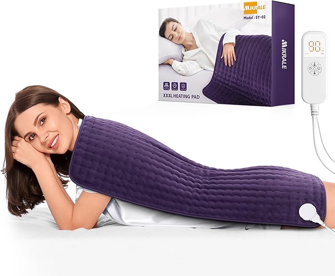 Mothers Day Gifts for Mom, Heating Pad for Back, Neck & Shoulder Pain Relief - Image 2
