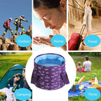 Collapsible Bucket for Soaking Feet, Foot Soaking Bath Basin Portable, Foot Spa - Image 3