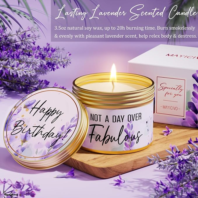 Birthday Gifts for Women Friendship, Unique Happy Birthday Gifts Basket for Mom - Image 6