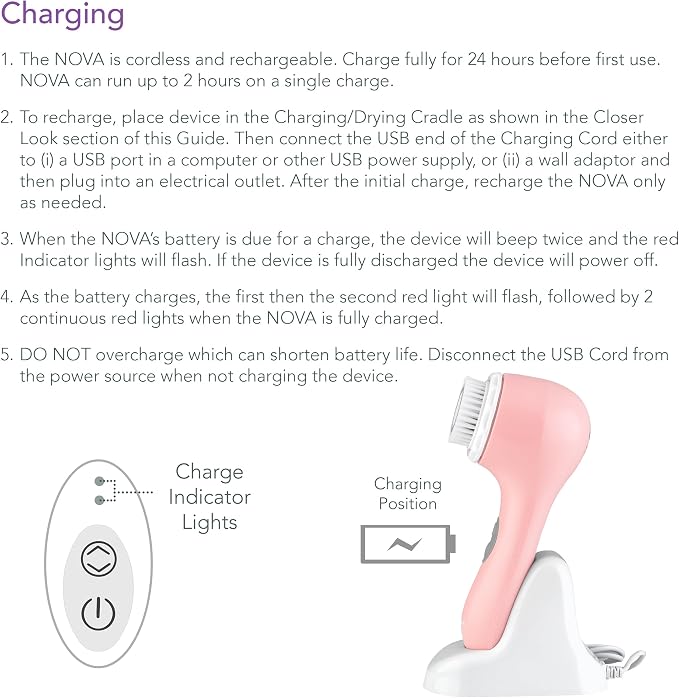 Spa Sciences - NOVA - Sonic Cleansing Brush - Image 9