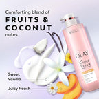 Olay Super Serum Body Wash for Extra Dry Skin, 24hr Long Lasting Hydration - Image 6