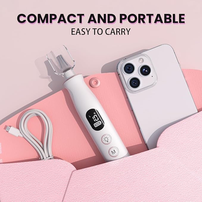Electric Nail Drill, Cordless 2000 mAh Rechargeable Portable Nail File 12 in 1 - Image 6