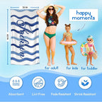 JML Custom Beach Towel with Name, Personalized Microfiber Beach Towel with Name - Image 3