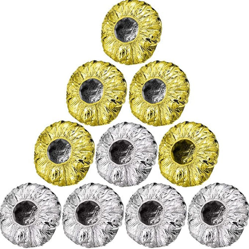 12 Pieces Deep Conditioning Caps Aluminum Foil Reusable Hair Processing Hair - Image 2