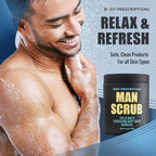 Body Prescriptions Men’s Exfoliating Body Scrub – Ultimate Skin Cleansing Wash - Image 2
