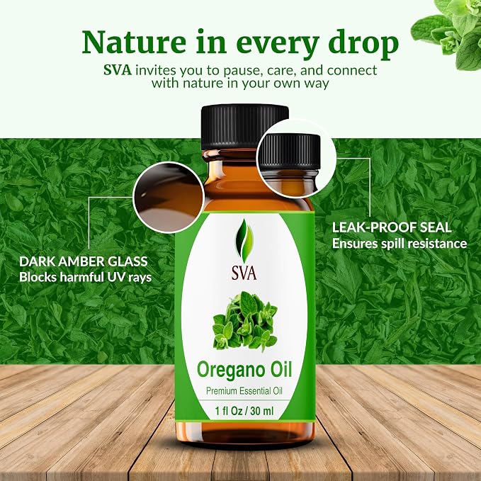 SVA Oregano Essential Oil – 1 Fl Oz – 100% Natural Oregano Oil - Image 8