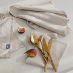 European Flax Linen Kitchen Towels Set of 2 - Image 4