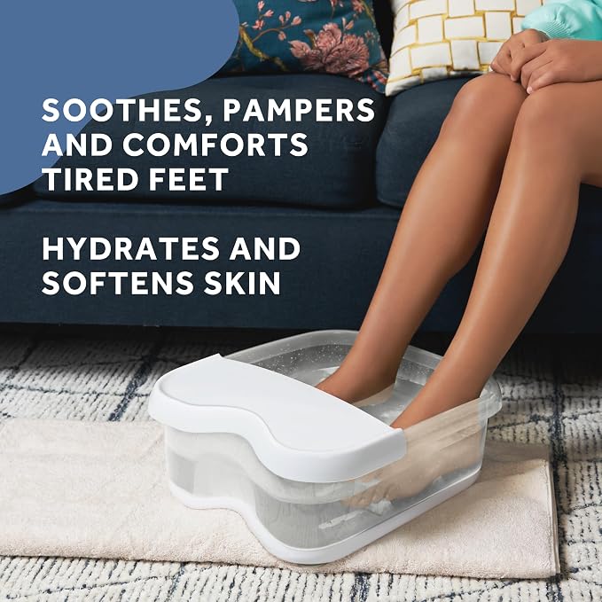 Amopé Pedi Perfect Rejuvenating Foot Soak & Bath Bombs, Relaxing Foot Spa - Image 2