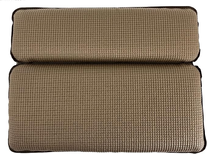 Splash Home Sooth Double Chamber Vinyl Spa Pillow, Machine Washable, 14.6" x by SplashHome