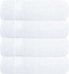 BELZZI Home Ultra Soft 4 Pack Oversized Bath Towel Set 27x54, Cotton Compact by Unknown