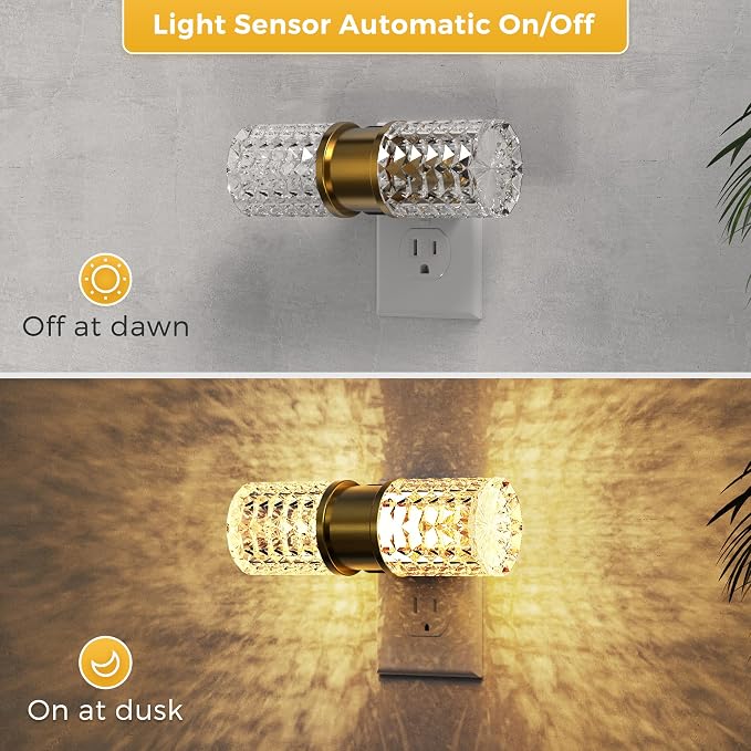 L LOHAS LED Night Light, Night Lights Plug into Wall, 10-Color RGB Change - Image 3