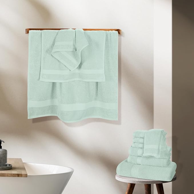 GLAMBURG Ultra Soft 24-Piece Towel Set - Image 4