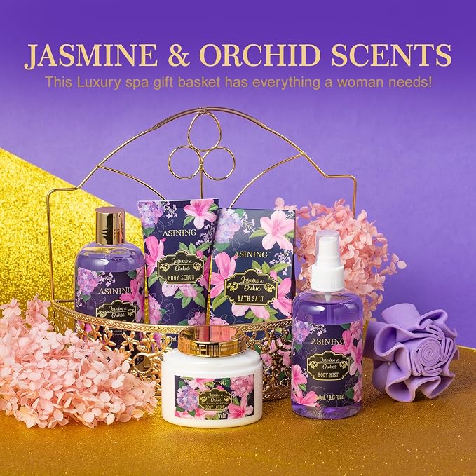 Beauty Kits for Women, Home Spa Baskets Bath Gifts, Bath Spa Kit for Women - Image 4